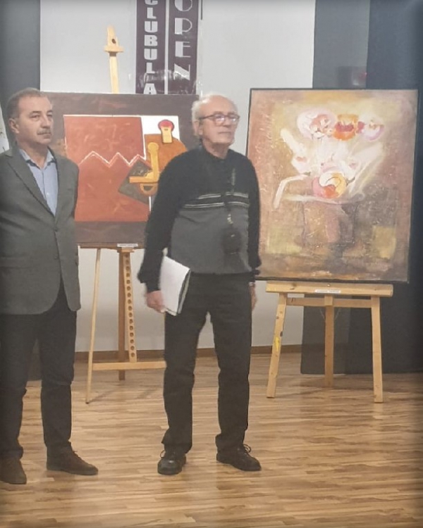Vernisaj expoziție de pictură, Constantin Plăvițu - ” Maestrul și Noul Drum”